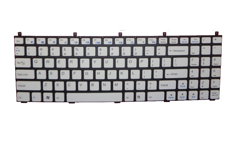 Laptop Keyboard For CLEVO W258BAQ W258BLQ W258BUQ W258BUQ-C W258BWQ ...