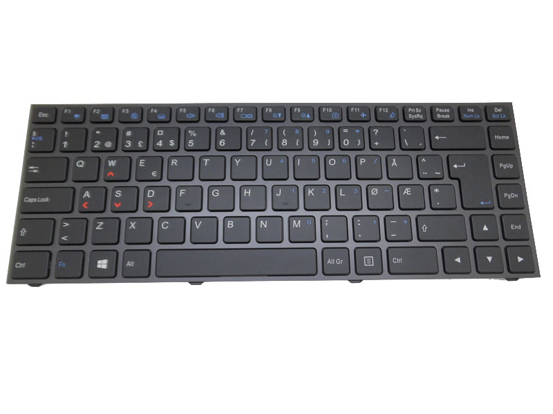 Laptop Keyboard For CLEVO P640 P640HJ P640RE P640RF P641RE P641RF MP ...