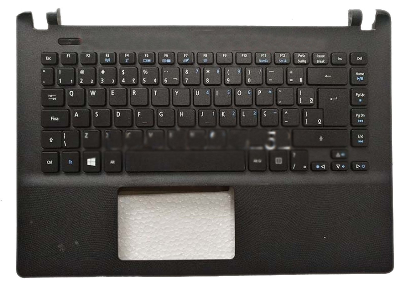 Laptop PalmRest&keyboard For ACER E14 ES1-411 Brazil BR Black - Linda parts