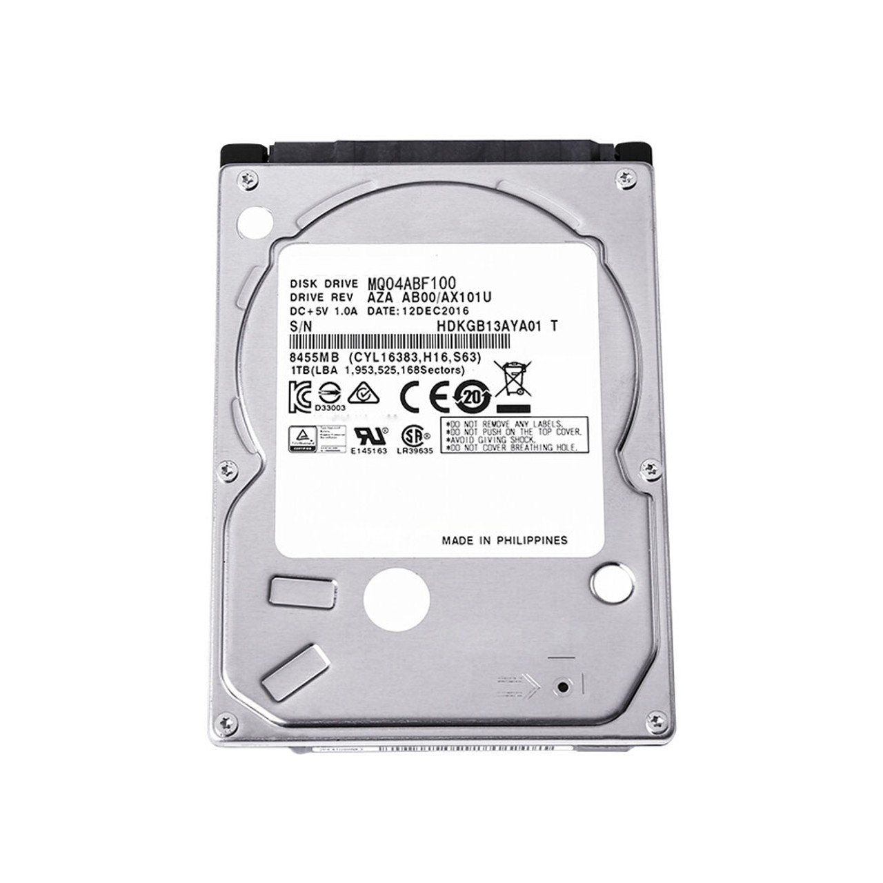 ~ kant Negen Plak opnieuw Laptop Harde Schijf Disk For Toshiba MQ04ABF100 2.5" SATA3 128M 1TB new -  Linda parts