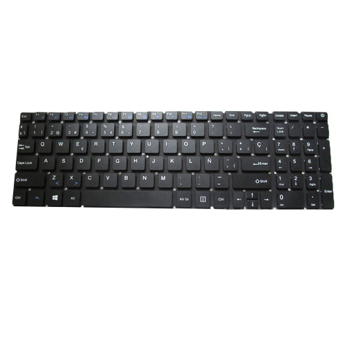Laptop Replacement Keyboard For YEPO 737A6 15.6 Spanish SP Black Without Frame New