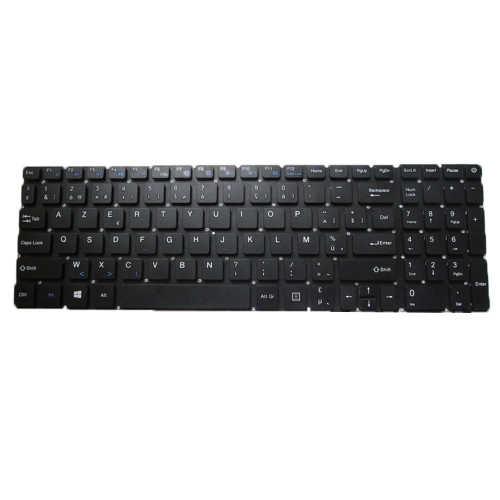 Laptop Replacement Keyboard For YEPO 737A6 15.6 Belgium BE Black Without Frame New