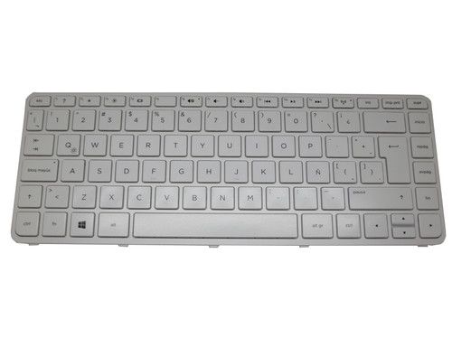 Laptop Keyboard For HP 14-N000 14-N005LA 14-N007LA 14-N202LA 14-N203LA 14-N207LA 14-N220LA 14-N230LA 10-K010LA 741063-161 2B-07630Q101 740103-161 Latin America LA White With White Frame