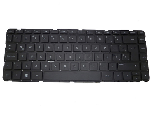 Laptop Keyboard For HP 14-N000 14-N003LA 14-N009LA 14-N013LA 14-N020LA 14-N021LA 14-N026LA 14-N028LA 14-N029LA 14-N030LA 14-N036LA 14-N209LA 14-N229LA 14-N240LA 9Z.N9GSQ.51E 740102-161 Latin America LA Black Without Frame