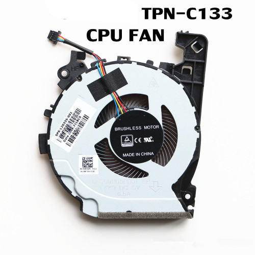 Laptop CPU FAN For HP 15-CX0014TX 15-CX0015TX 15-CX0016TX 15-CX0017TX 15-CX0018TX 15-CX0019TX 15-CX0020CA 15-CX0020NR 15-CX0020TX 15-CX0021TX TPN-C133 L20335-001 DC5V 0.5A