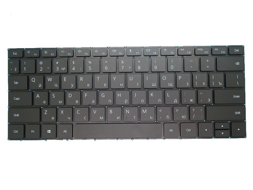 Laptop Keyboard For HUAWEI MagicBook VLT-W60 VLT-W60E KPL-W00 KPL-W00C WRTB-WFH9L Russian RU Black With Backlit