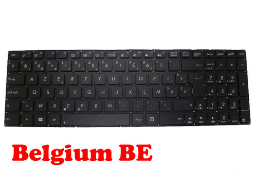 Laptop Keyboard For ASUS X501 X501A X501U R502A R502U F501A F501U S501A S501U BE Belgium Black without frame with column MP-11N66BO-920W 0KNB0-6103BE00