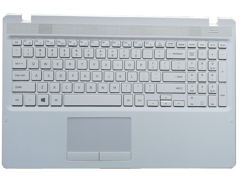 Laptop PalmRest&keyboard For Samsung NP500R5L NP550R5L 500R5L 550R5L English US Upper Case With Touchpad White New