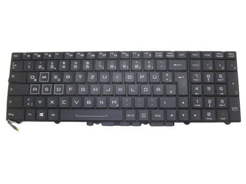 Laptop Keyboard For CLEVO P870DM P870DM2 P870DM2(-G) P870DM3 P870DM3(-G) P870DM-G P870FM German GR Black Frame And Backlit