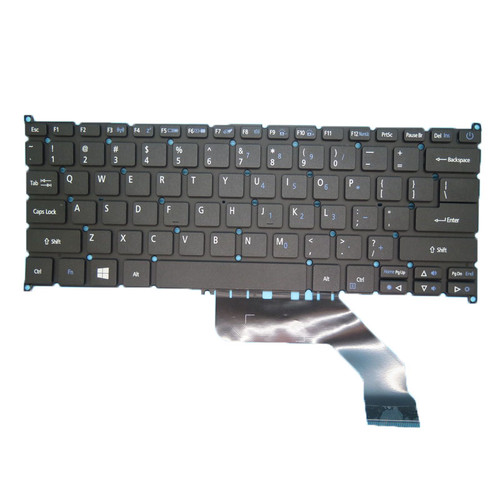 Laptop Keyboard For ACER Swift 3 SF514 SF314 SF314-52 SF314-52G SF314-53G S30-20 S5-371 Swift 113 SF113-31 N17P2  V153402CS United States US Black NO Backlit