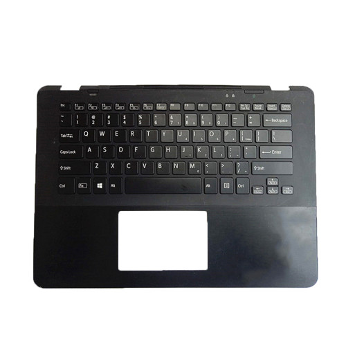 Laptop Palmrest For SONY SVF14A 3XGD5PHN090 Black With English US Backlit Keyboard Upper Case 95%New