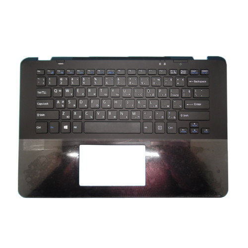 Laptop Palmrest For SONY VAIO SVF14A SVF14A15ST SVF14A1C5E SVF14A1M2E SVF14A1S9R 5JGD5PHN090 black with Bulgaria BG Keyboard upper case 95%new