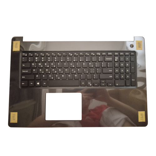 Laptop Palmrest For DELL Inspiron 17 5770 04DNW1 4DNW1 0HYKR0 HYKR0 Without Backlit Greek GK Keyboard Black Upper Case New