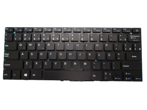 Laptop Keyboard For Multilaser PC209 PC208 Brazil BR NO Frame