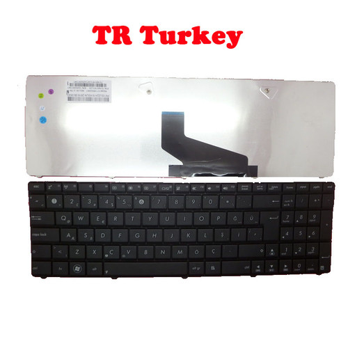 Laptop Keyboard For ASUS K43BR K43BY K43TA K43TK K43U K43Z TR Turkey Black