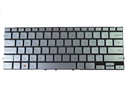 Laptop Keyboard For ASUS S4500F S4500FA S4500FAC S4500FL S4500FLC UK United Kingdom Blue With Backlit