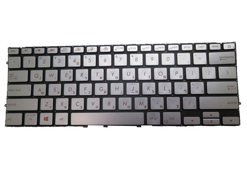 Laptop Keyboard For ASUS V431F V431FA V431FAC V431FL V431FLC Blue With Backlit Hebrew HB
