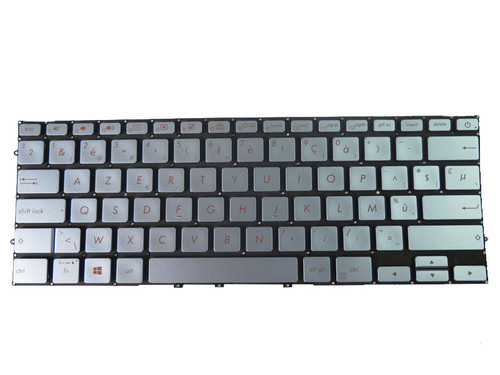 Laptop Keyboard For ASUS ZenBook 14 RX431F RX431FA RX431FN Blue With Backlit Belgium BE