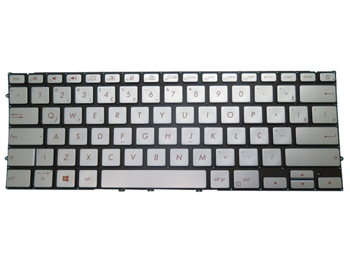 Laptop Keyboard For ASUS K431F K431FA K431FAC K431FL K431FLC Blue With Backlit Brazilian BR