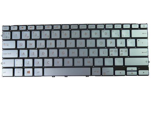 Laptop Keyboard For ASUS K431F K431FA K431FAC K431FL K431FLC Blue With Backlit Nordic NE