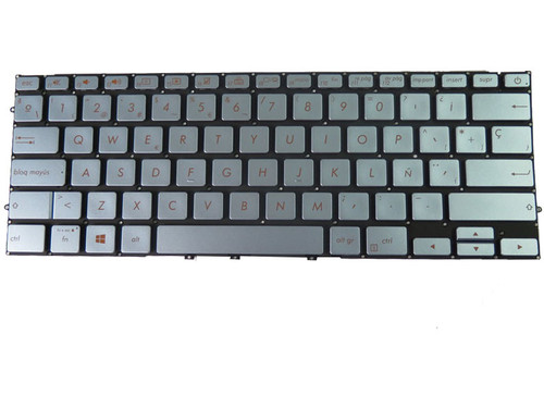 Laptop Keyboard For ASUS S4500F S4500FA S4500FAC S4500FL S4500FLC Blue NO Backlit Film Spanish SP