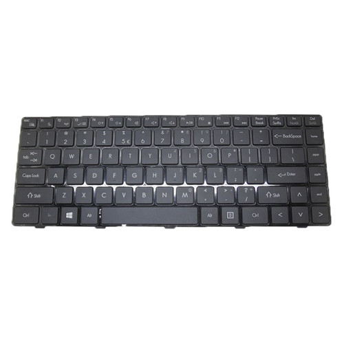 Laptop Keyboard For Quanta JWU DOK-V6369L02 Compatible AEJWUU00010 V136346ES1 English US Black With Frame New