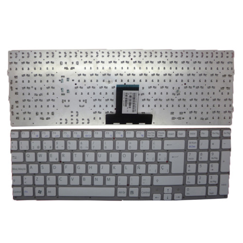 Laptop Keyboard For SONY VAIO VPCEB VPC-EB Series MP-09L26E0-8861 148793461 Spanish SP white new