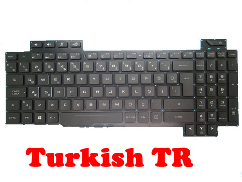 Laptop Keyboard For ASUS G515 G515G G515GV G515GW Turkish TR With Backlit Without Frame