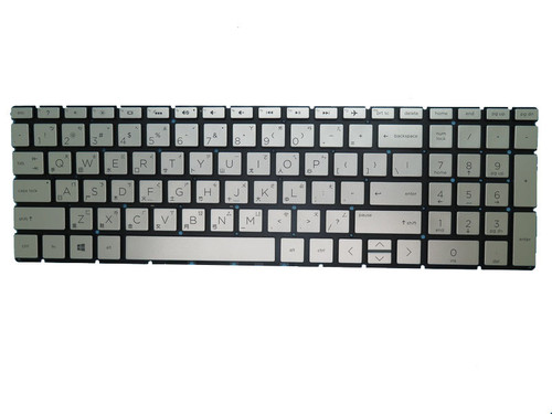 Laptop Keyboard For HP 15-CS000 Without Frame Silver No Backlit Film Traditional Chinese TW