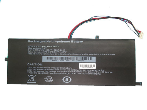 Laptop Battery For 436981G*2P 7.6V 3000mAh 38Wh