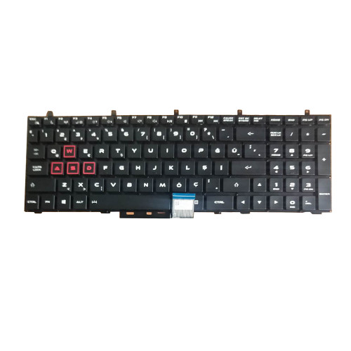Laptop Keyboard For Quanta NL9 NL9E NL9K NL9U MP-13H86TQJ9201 AENL9A00110 Turkish TR Black With Backlit New