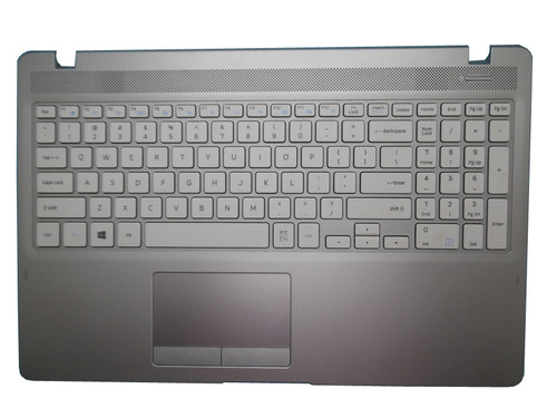 Laptop PalmRest&keyboard For Samsung NP500R5K NP500R5H 500R5K 500R5H English US BA61-02712A With Touchpad White 95% New