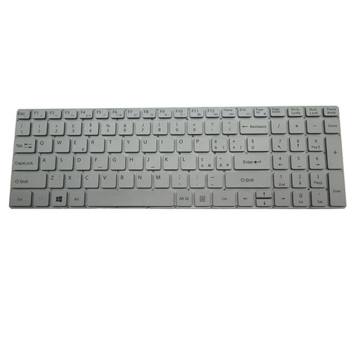 Laptop Keyboard For Imuz StormBook15  Italy IT Without Frame Silver New