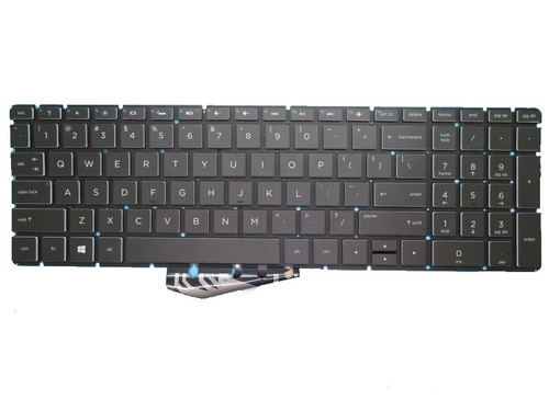 Laptop Keyboard For HP 15-BW000 with backlight Without Frame Black United States US