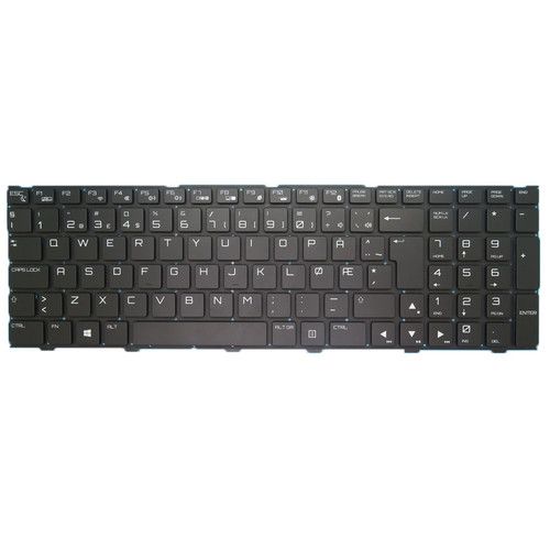 Laptop Keyboard For LDLC Saturne SK96 SK96-I5 SK96-I5-8-H10S1 SK96-I5-8-H5S SK96-I5-8-H5S-H10 SK96-I7-8-H5S2 SK96-I7-8-H5S2-H10 Norwegian NW black without frame new