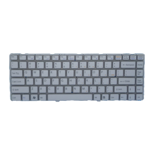 Laptop Keyboard For SONY For VAIO VGN-NW English US White Without Frame New