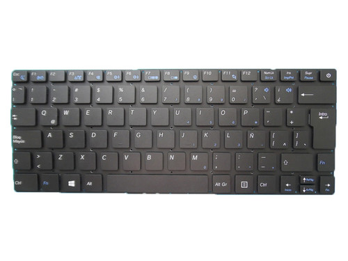 Laptop Keyboard For Compumax Slim Book 13.3 For Ultra Book 13.3 TU131 Latin America LA Black Without Frame