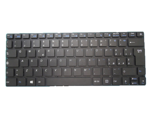 Laptop Keyboard For Compumax For Slim Book 13.3 For Ultra Book 13.3 TU131 Italian IT Black Without Frame