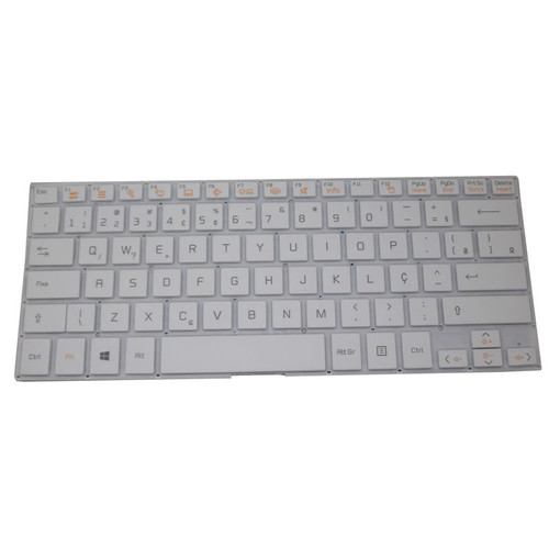 Laptop White Keyboard For LG 14U380 14U380-E LG14U38 14UD380 Korea KR NO Frame