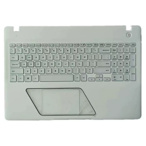 Laptop PalmRest&keyboard For Samsung NP8500GM 8500GM English US BA98-01337A With Touchpad Speaker White New