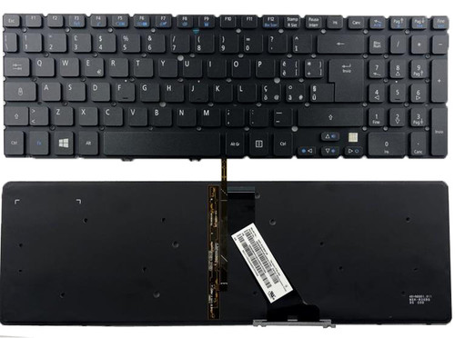 Laptop Backlit Keyboard For ACER For Aspire V5-551 V5-551G V5-571 V5-571P V5-571G V5-571PG V5-531 V5-531G V5-531P V5-531PG Italy IT NO Frame