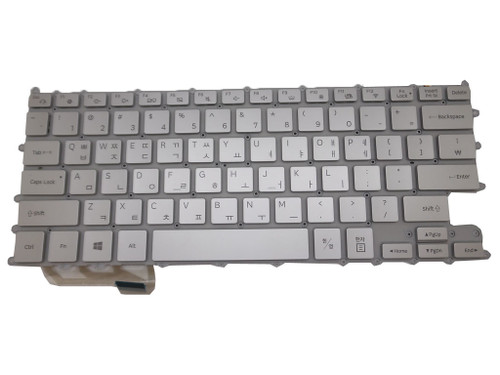 Laptop Keyboard For Samsung NT900X3Y NP900X3Y 900X3Y Korea KR Backlit Without Frame Silver New