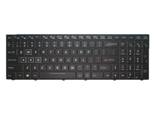 Laptop Keyboard For CLEVO P955HQ1 P955HQ3 P955RT1 P955RT3 P950HP3 P957HP3 P950HP6 P955HP6 P957HP6 P950HR P955HR English US Black Frame With Backlit