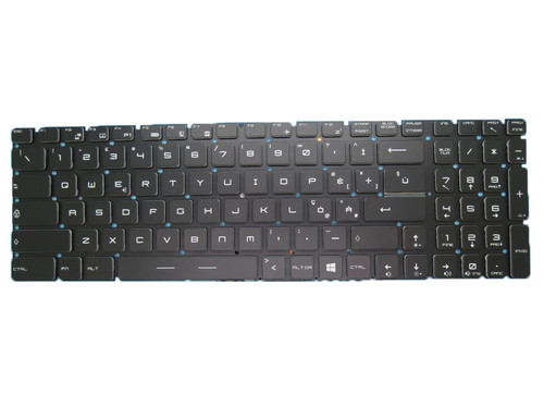 Laptop Crystal Keycap Backlit Keyboard For MSI GS60 2PC 2PE 2PL 2PM 2QD 2QDU16H11 2QC 2QCUi781 2QE 2QEUi716SR21 2QEUi716SR51G 6AK 6QC Italy IT