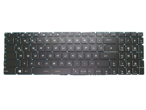 Laptop Crystal Keycap Backlit Keyboard For MSI GP60 2PC GP62 2QD 2QE 6QE GT740 GT740X WS60 2OJ 6QC WS62 WS72 GX62 6QD German GR
