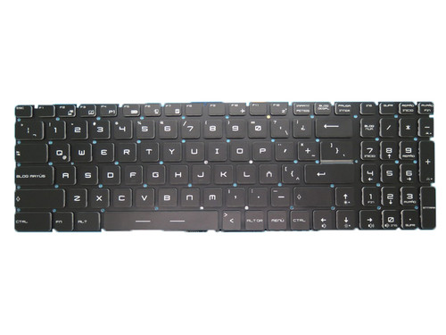 Laptop Crystal Keycap Backlit Keyboard For MSI WT72 2OK 2OL 2OM 6QI 6QL 6QM 6QN 6QK WS72-6QI161FD WS72-6QJ16H21 Latin America LA