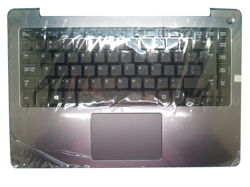 Laptop PalmRest&Keyboard For Samsung NP540U4E NP530U4E 540U4E 530U4E Canada CA BA75-04484J Gray With Touchpad Single Fan port New