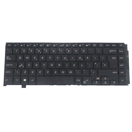 Laptop Keyboard For ASUS U5500GD U5500GE U5500VD U5500VE United Kingdom UK Black
