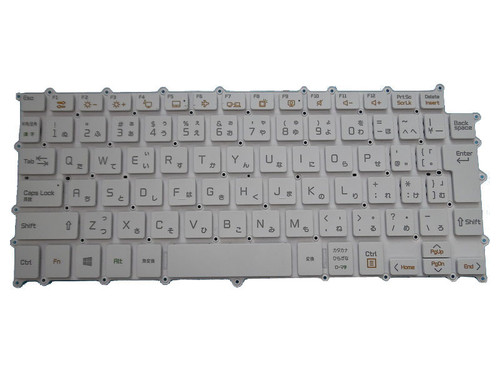 Laptop Keyboard For LG 13Z990 13Z990-G 13Z990-V LG13Z99 13ZD990 13ZD990-G 13ZD990-V Japanese JP White Without Frame & With Backlit