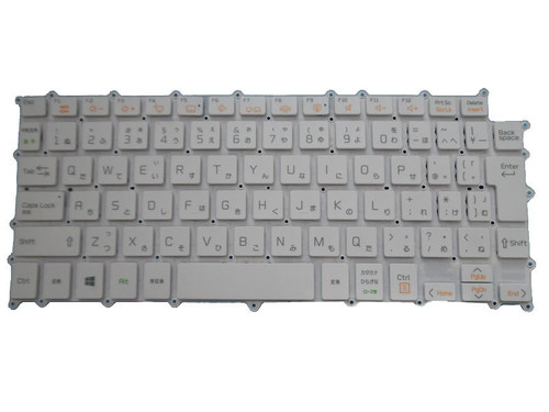 Laptop Keyboard For LG 14Z90N-V.AR50B AR52G AR52B AR52A2 AR52A5 AR53B AR53A8 14Z90N-V.AR53Y 14Z90N-V.AR55B 14Z90N-V.AR55A3 AR58B4  Japanese JP White Without Frame